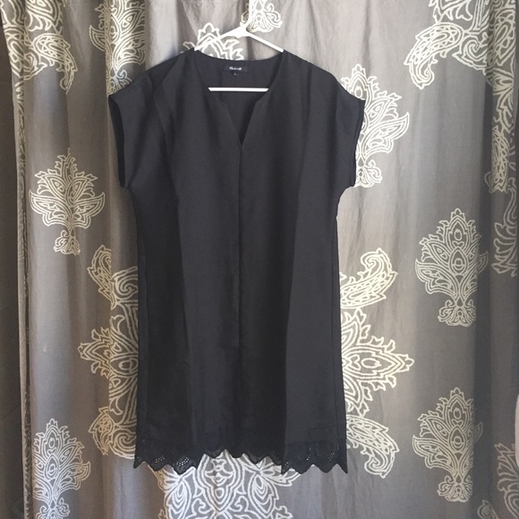 NWOT Black Madewell shift dress