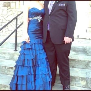 Blue Prom Dress