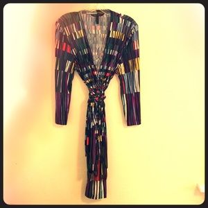 BCBG wrap dress - large