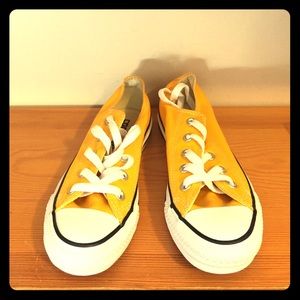 Yellow Converse All-Stars