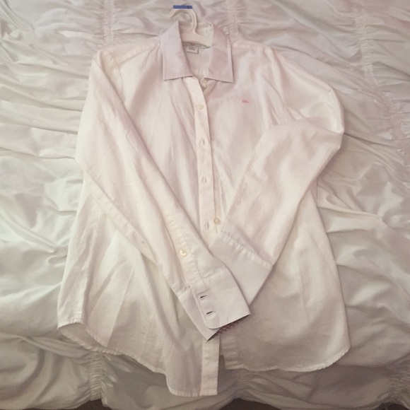 Vineyard Vines White Button Up Shirt