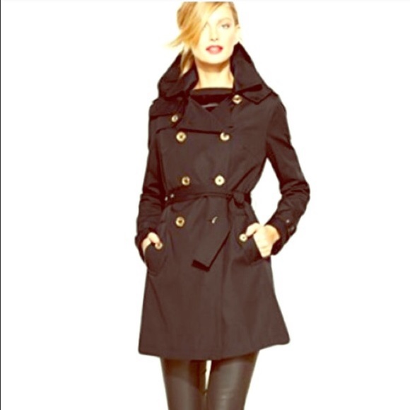 Michael Kors double-breasted trench coat