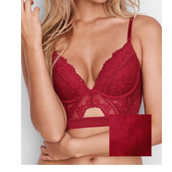 VS Long line plunge bra