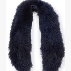 Alice + Olivia Izzy fox fur collar