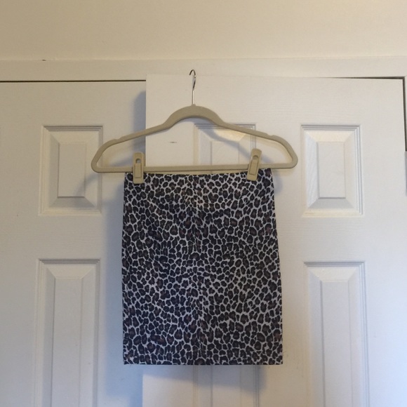 Cheetah Pencil Skirt