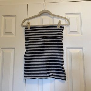 Striped Pencil Skirt