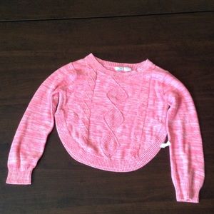 Roxy girl pink sweater M