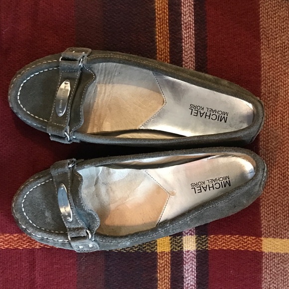 MICHAEL KORS suede flats