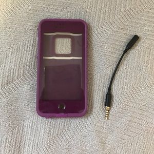 Purple Lifeproof iPhone 6/6s case