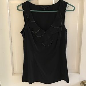 Express sleeveless blouse size small
