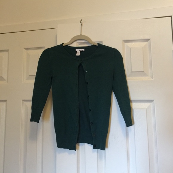 Forest Green Cardigan