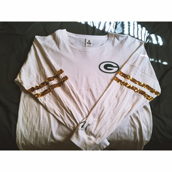 Victoria's Secret Green Bay Packers varsity crew