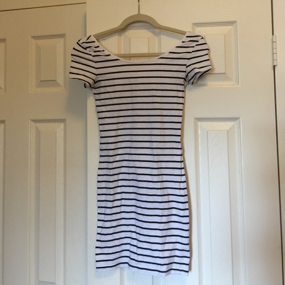 Striped Pencil Dress