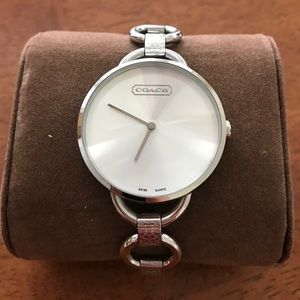 Coach Monogram Stainless Steel Watch