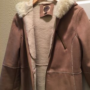 Suede jacket size m
