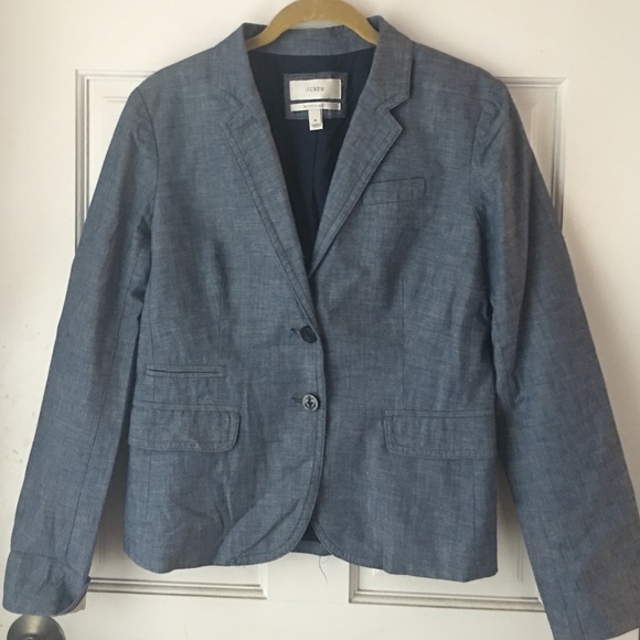 J. Crew Denim School Boy Blazer