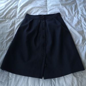 Wool J.Crew skirt