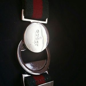 Authentic Gucci Belt  Classic Red and Green Color