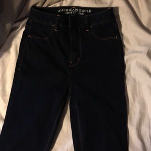 Dark wash jeggings