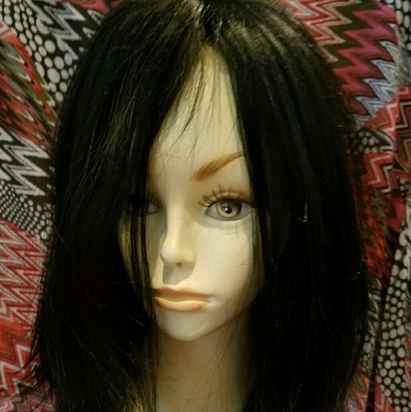 Full Brown Lace Wig w/Stretchy Crown For Best Fit