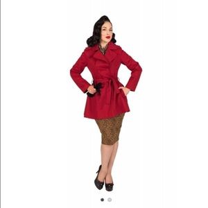 Tatyana Cropped Trench