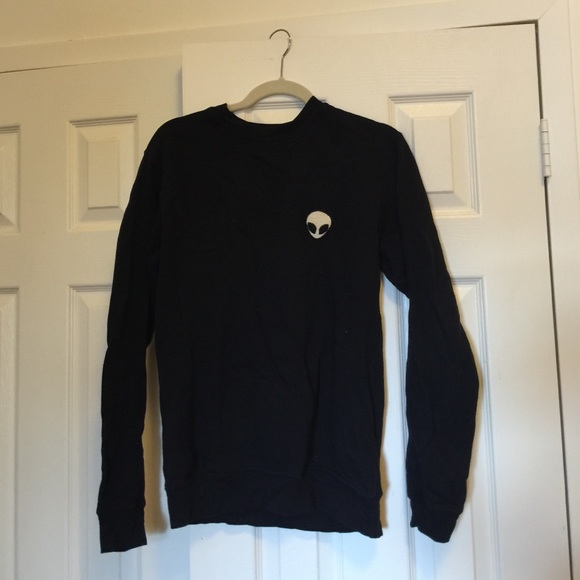 Black Alien Sweatshirt