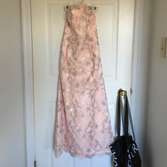 New Strapless Pink Dress - Picture 1 of 4