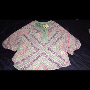 Floral Fig and Flower multi colored Blouse