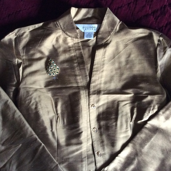 Shantung silk jacket