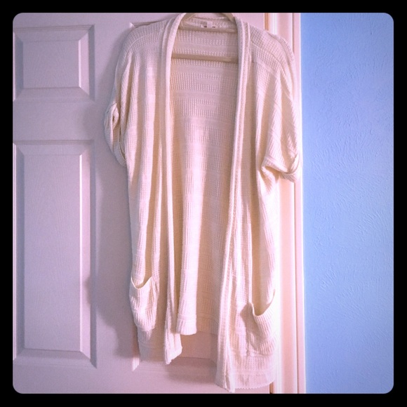 Silence and Noise knit cardigan (long)