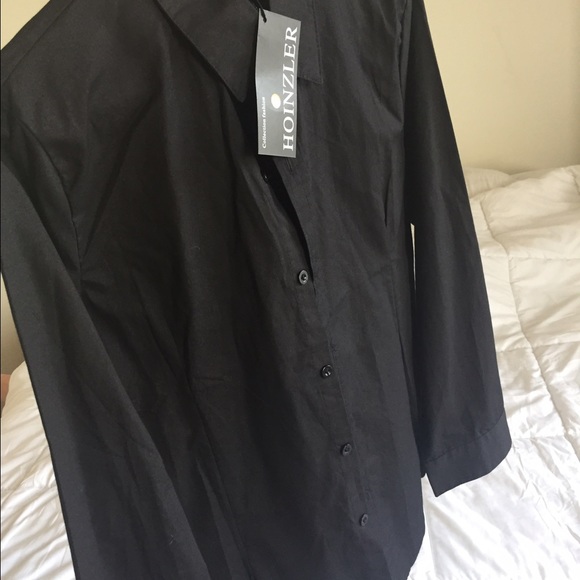 Elegant Black Dress Shirt