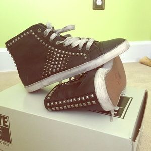 Frye Studded High Top Sneakers