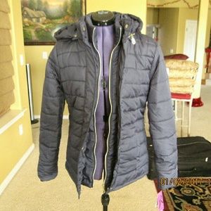 Navy Blue Rampage Puff Jacket