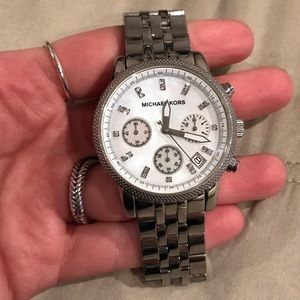 Silver Michael Kors watch