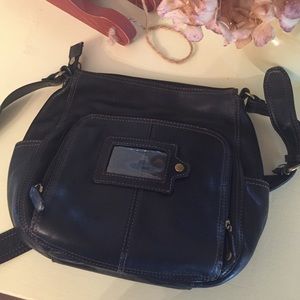 Fossil black cross body handbag