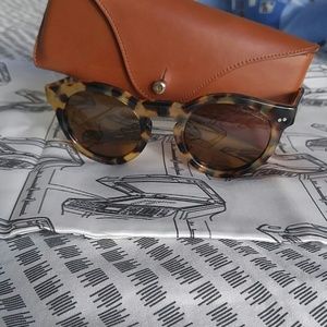 Ralph Lauren Tortoise Shell Round Sunglasses