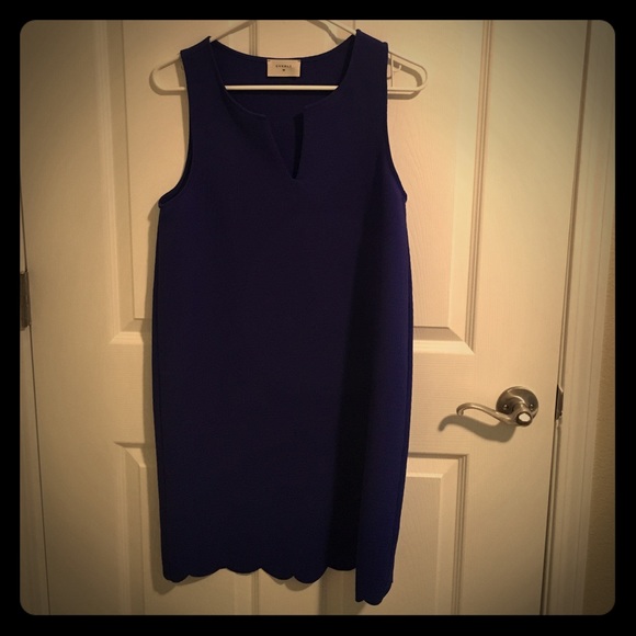 Royal blue dress
