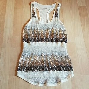 EXPRESS sequin tank
