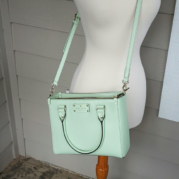 kate spade mint handbag