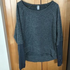 Mondetta Dark Grey Sweatshirt Sz L