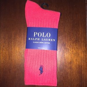 BRAND NEW RED POLO SOCKS