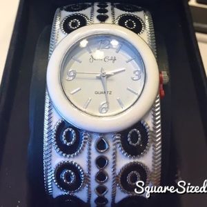 Jessica Carlyle Women's Chic Cuff Bracelet Watch