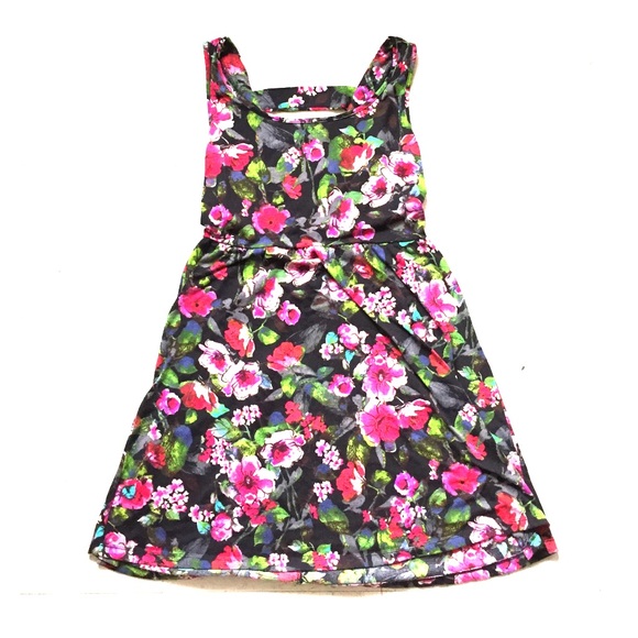 Floral skater dress