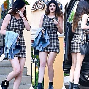 Plaid Brandy Melville dress.