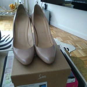 Christian Louboutin Decollette jazz calf 39 SOLD!@