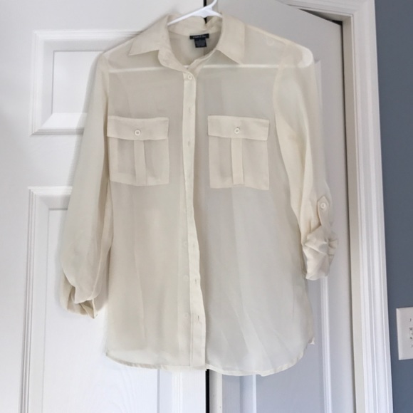 Sheer Blouse Shirt