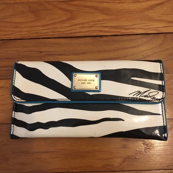 Michael Kors Zebra Wallet