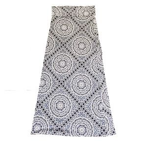 Tribal print maxi skirt