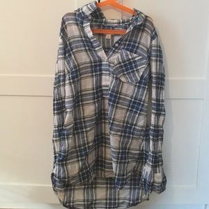 Button down t-shirt