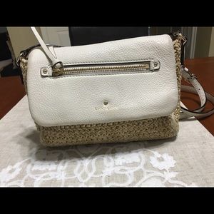 Kate Spade Cobb Hill straw mini toddy (used)